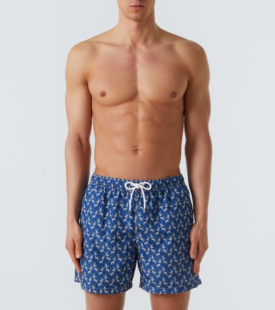 Printed swim trunks | Fedeli