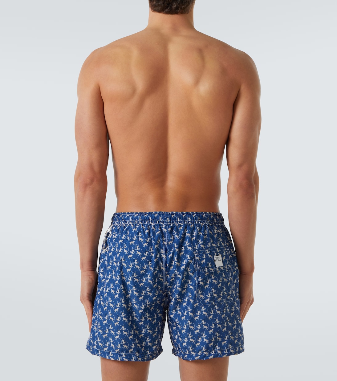 Printed swim trunks | Fedeli