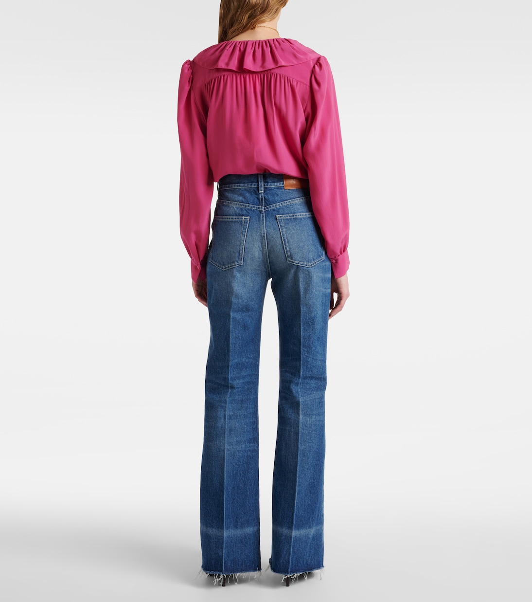 Jeans flared a vita alta | Chloé
