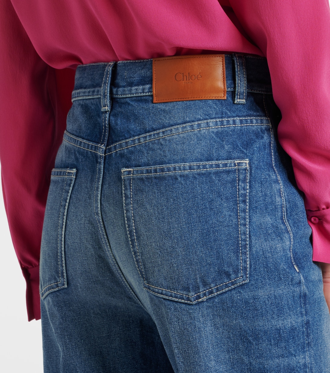 Jeans flared a vita alta | Chloé