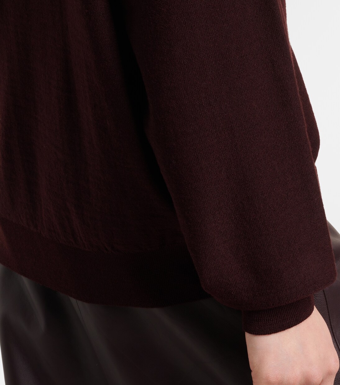 Cardigan Twisted en laine mélangée | Lemaire