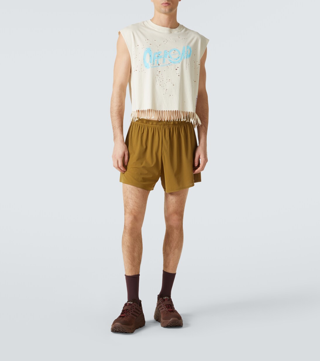 Top MothTech aus Baumwoll-Jersey | Satisfy