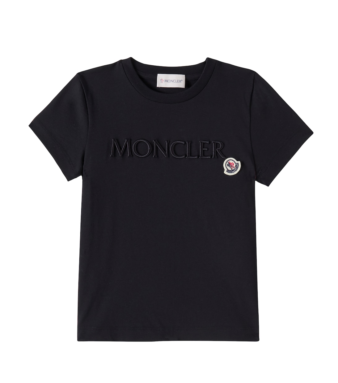 Camiseta en jersey de algodón con logo | Moncler Enfant