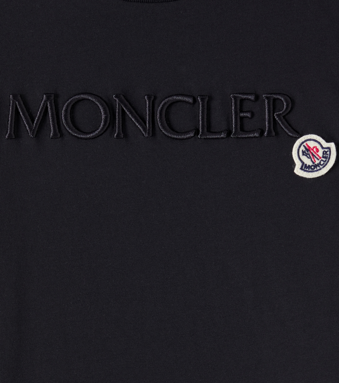 Camiseta en jersey de algodón con logo | Moncler Enfant