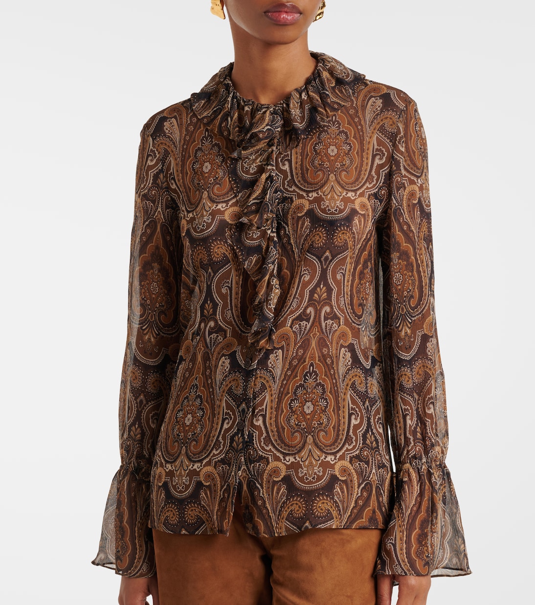 Bluse Cecily aus Seidenchiffon | Nili Lotan