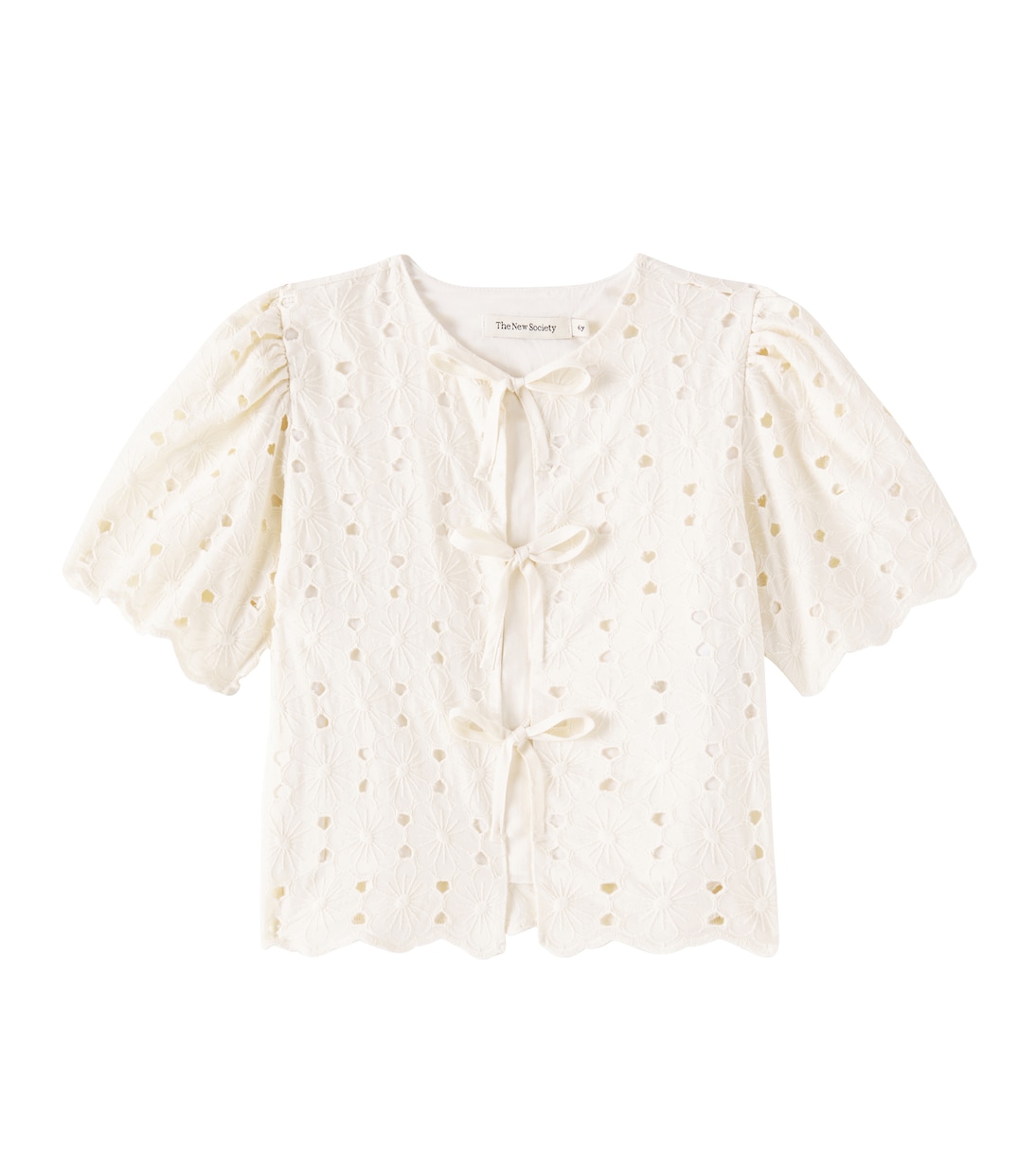 Blusa Creta in misto cotone con ricamo | The New Society