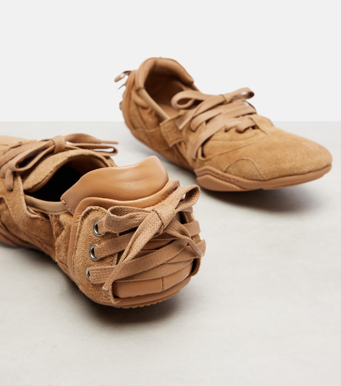 Baskets en daim et cuir | Acne Studios