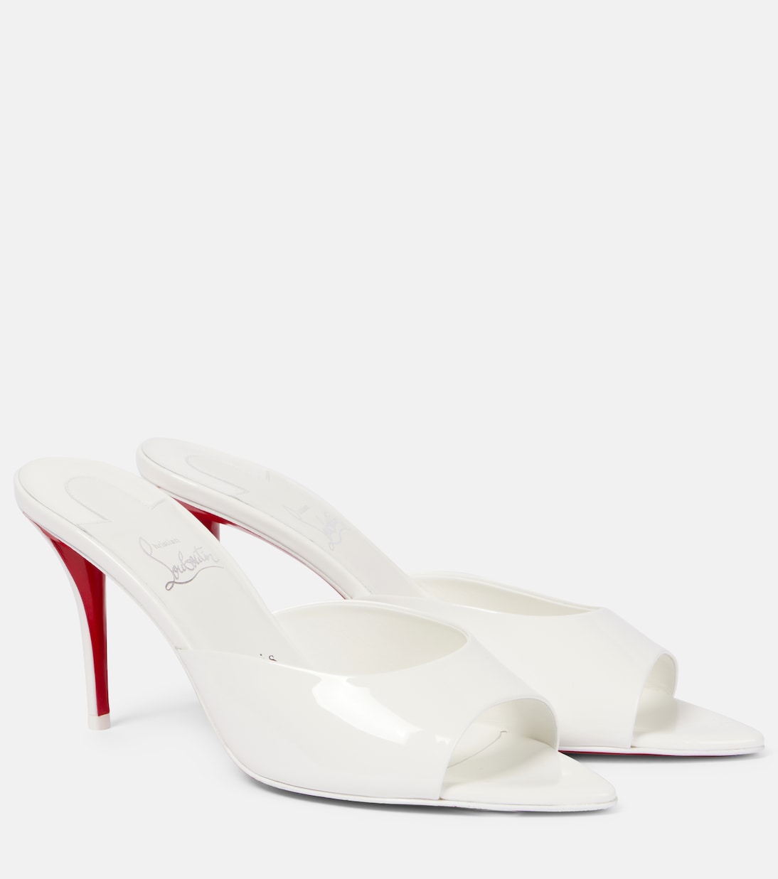 Pantoletten Miss Z 80 aus Lackleder | Christian Louboutin