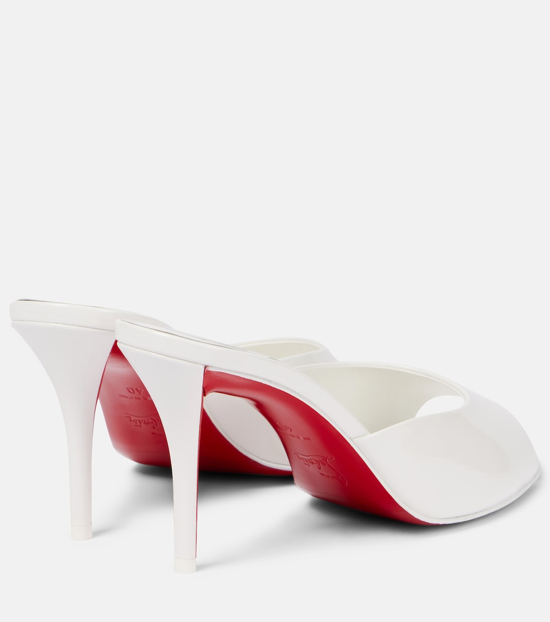 Pantoletten Miss Z 80 aus Lackleder | Christian Louboutin