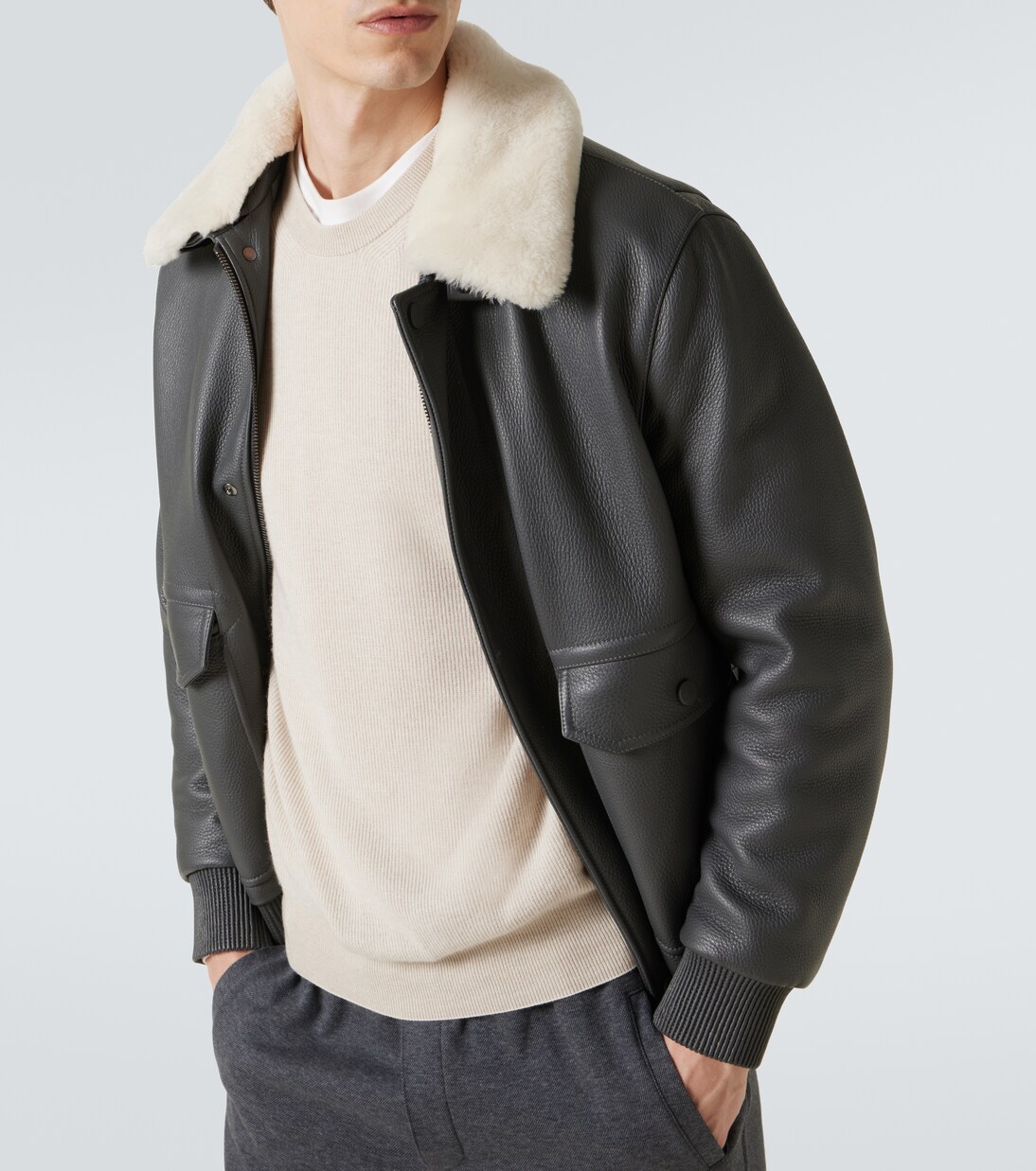 cashmere and wool sweater | Brioni
