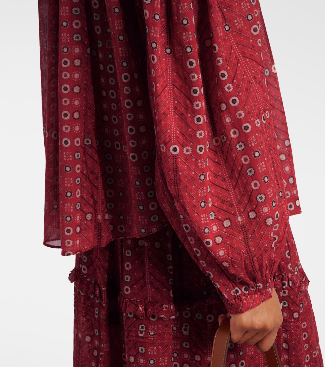 Blusa Salika de algodón estampada | Marant Etoile