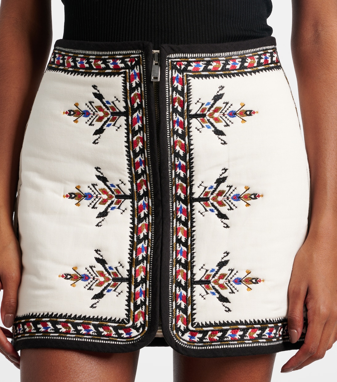 Minifalda Zeria de algodón bordada | Marant Etoile