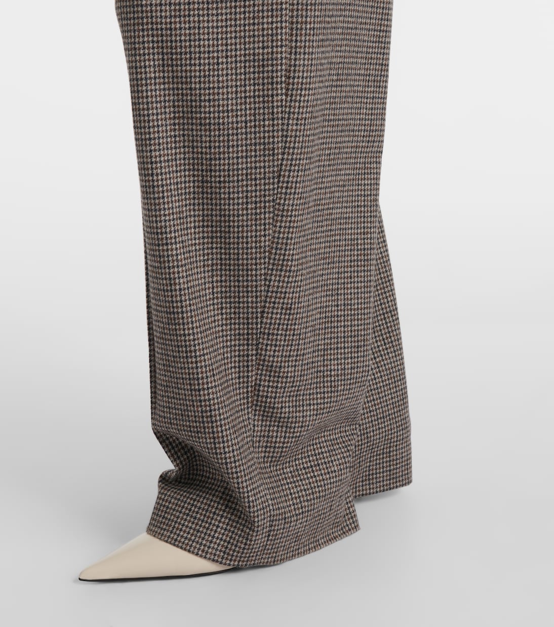 Houndstooth wide-leg pants | Vince