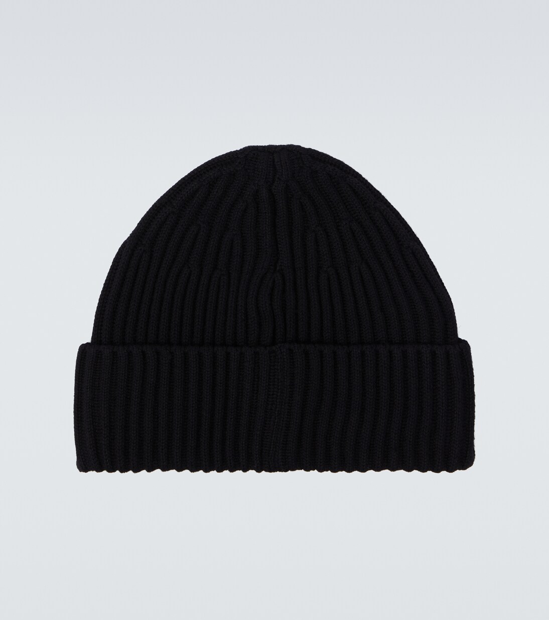 Compass ribbed-knit virgin wool beanie | Stone Island