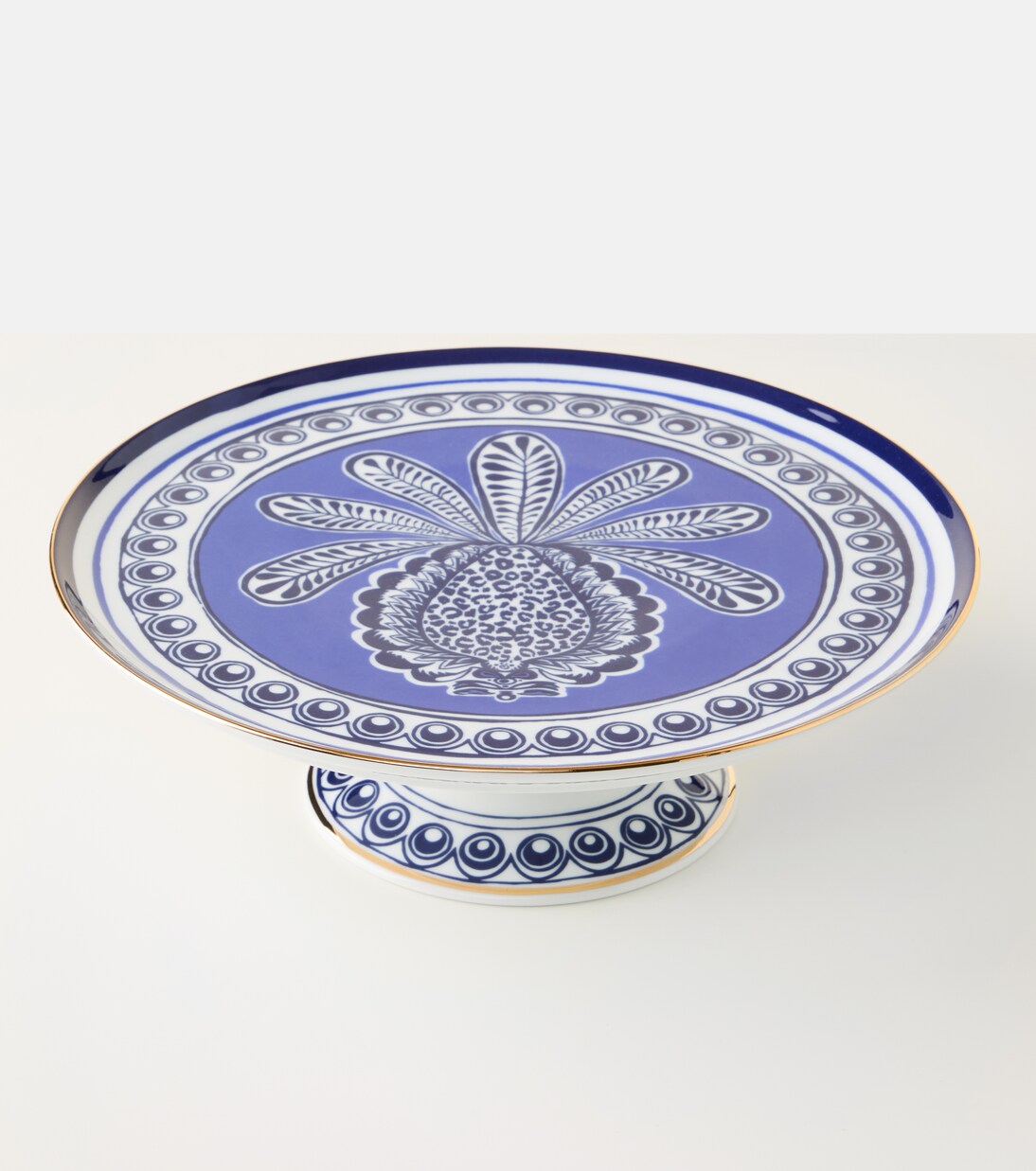 Big Pineapple porcelain cake stand | La DoubleJ