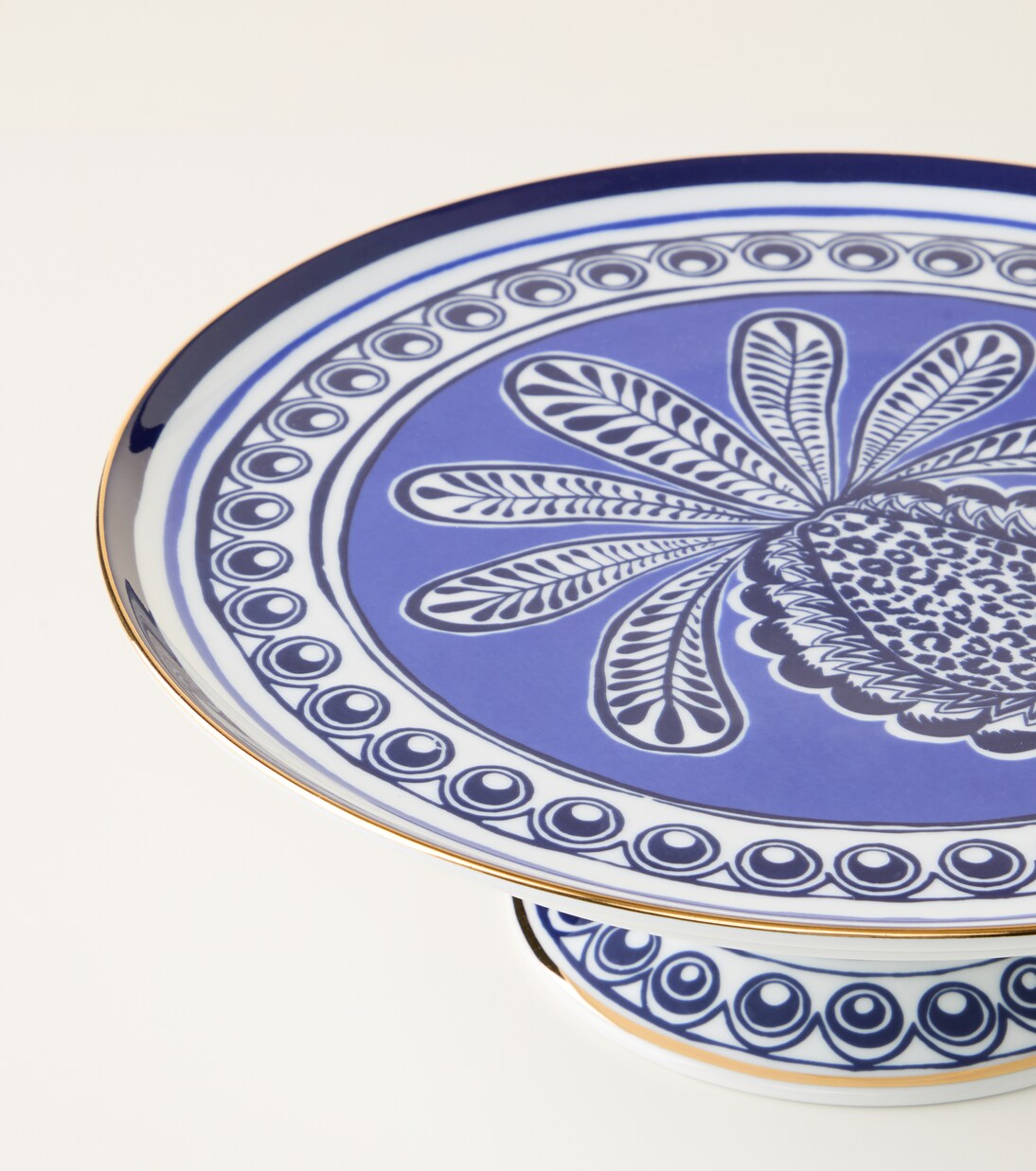 Big Pineapple porcelain cake stand | La DoubleJ