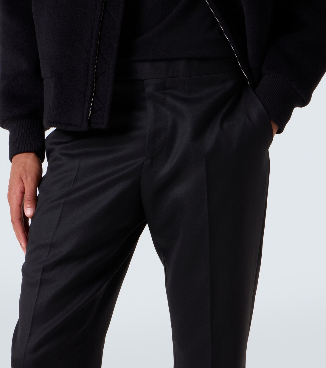 Gerade Hose aus Wolle | Lardini