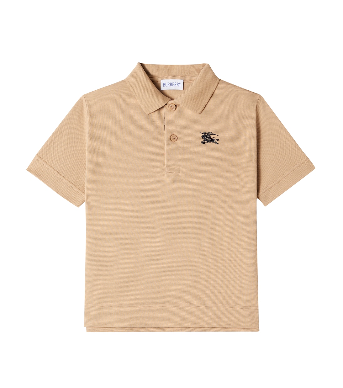 EKD棉质珠地布Polo衫 | Burberry Kids