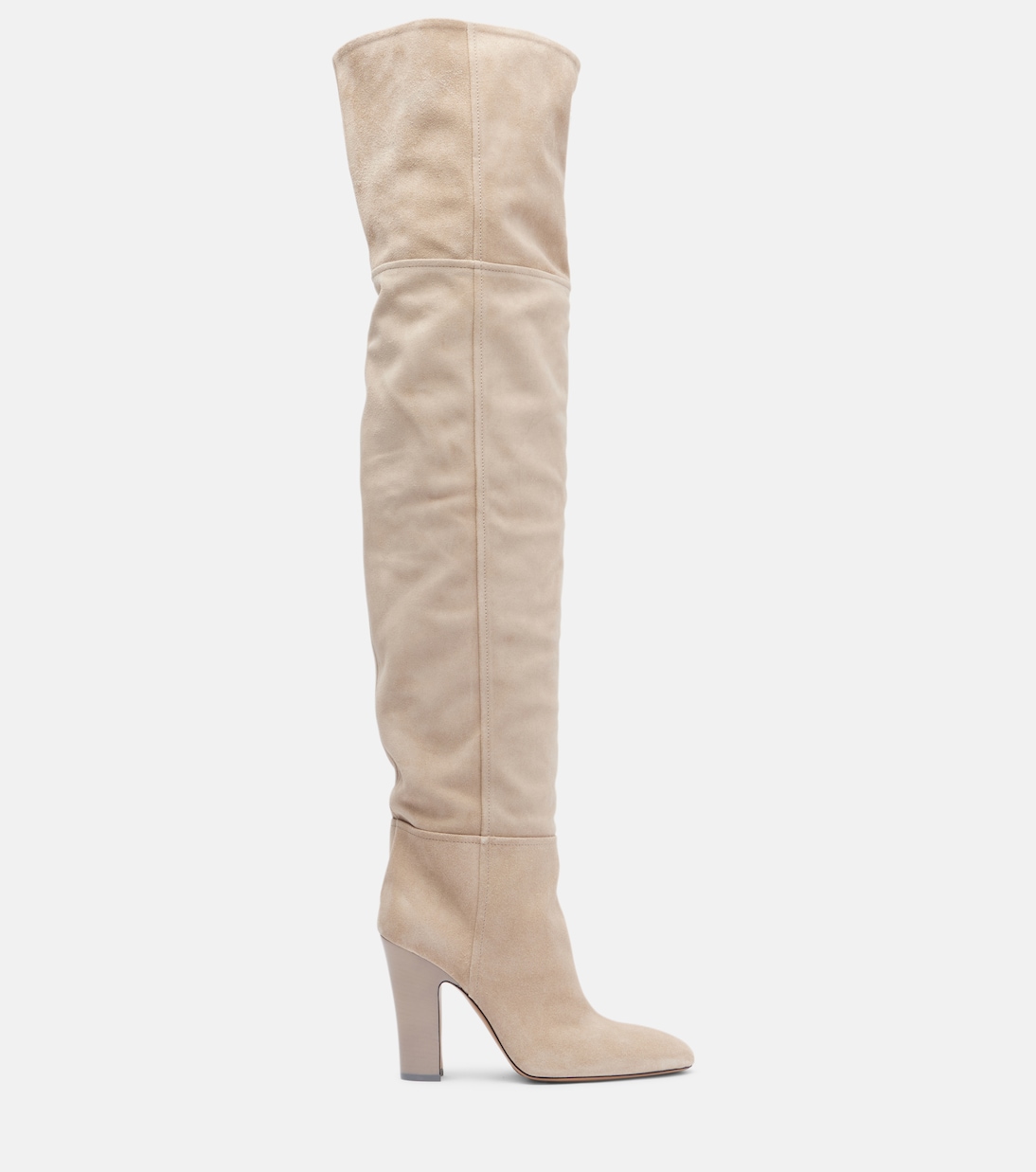 Overknee-Stiefel Lavinia 100 aus Veloursleder | Paris Texas