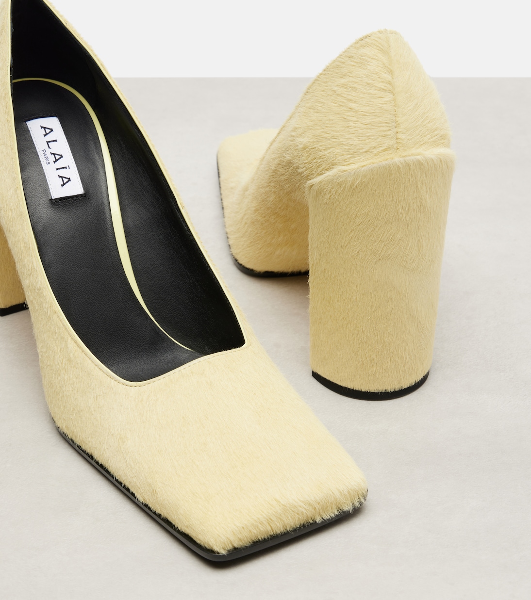 90 calf hair pumps | Alaïa