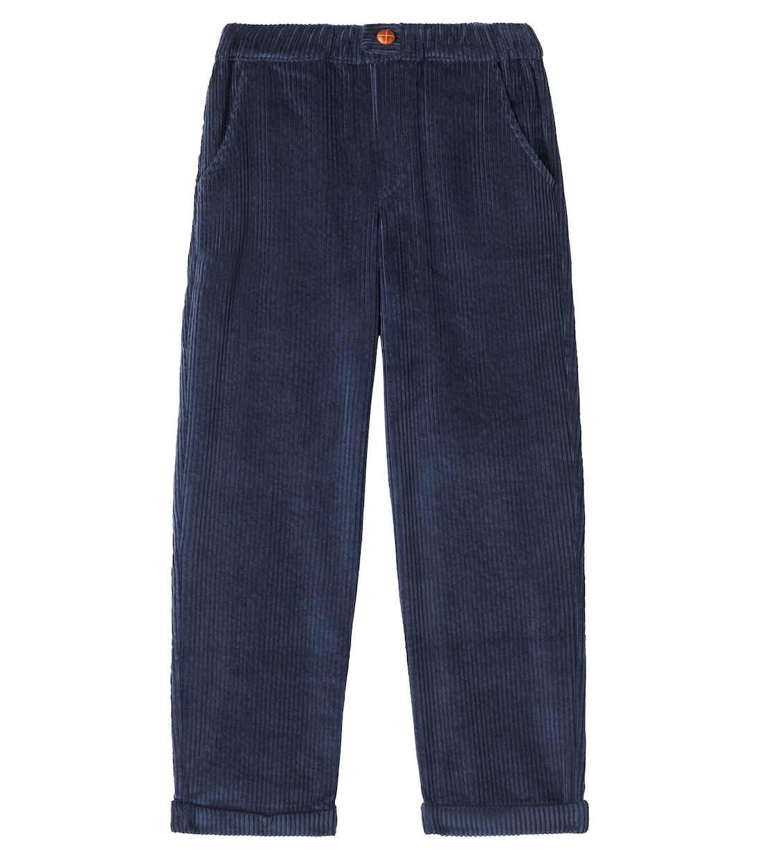 Cotton corduroy straight pants | La Coqueta
