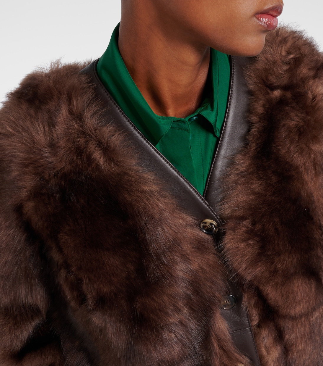 Shearling jacket | Loewe