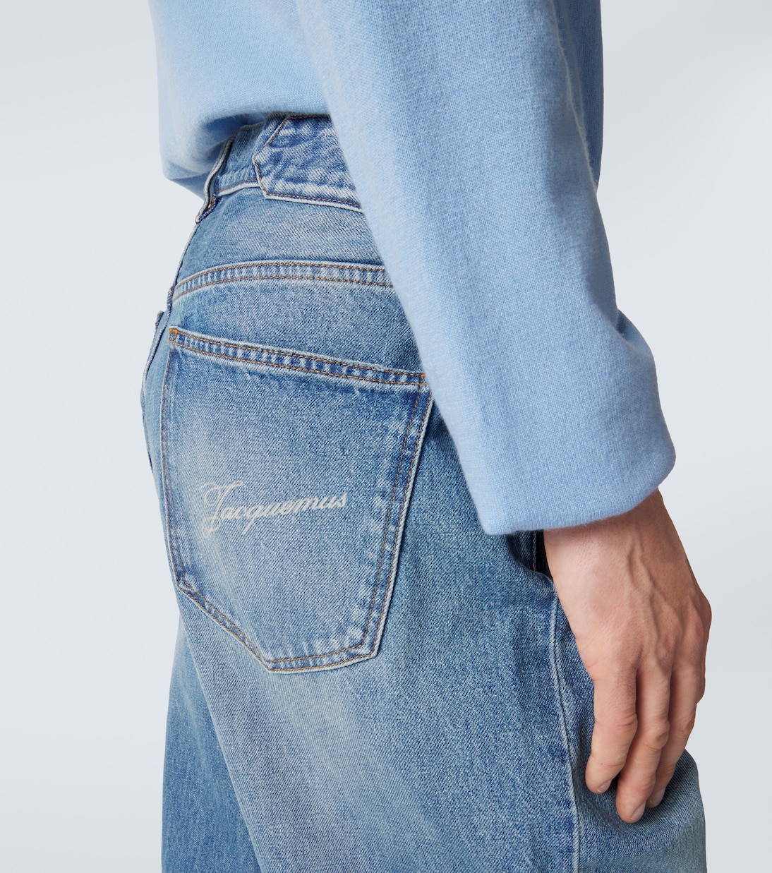 Faded straight jeans | Jacquemus