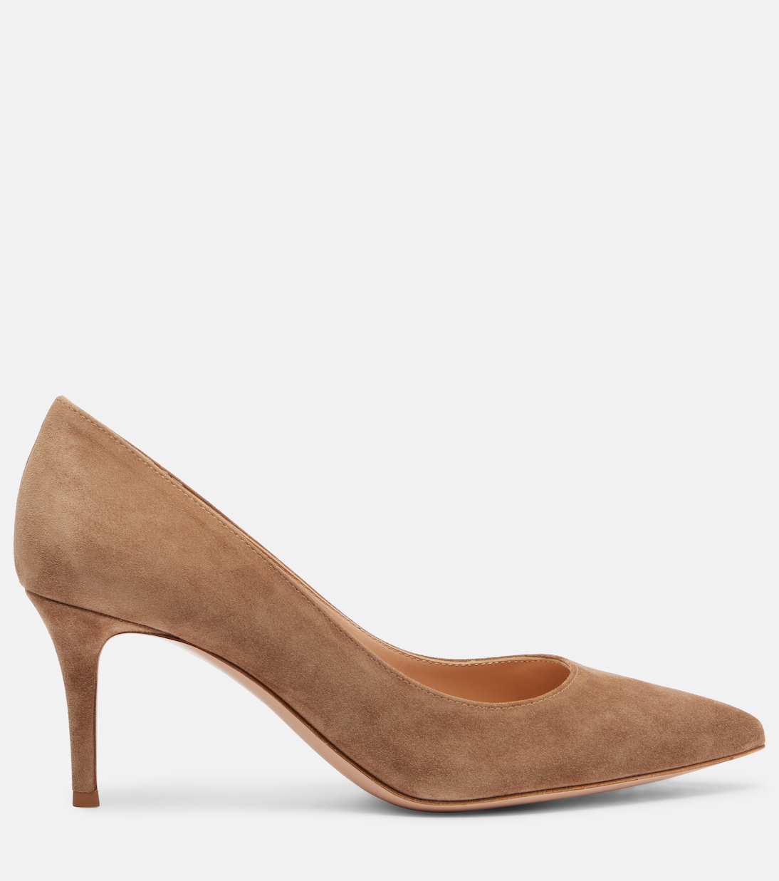 Gianvito 70 suede pumps | Gianvito Rossi