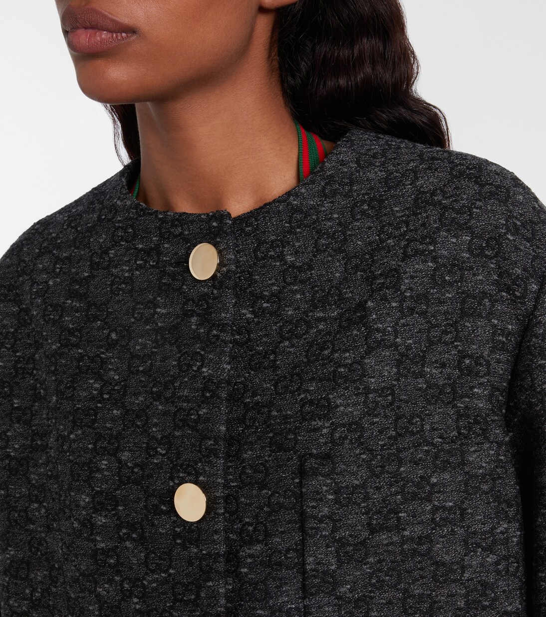 Mantel GG aus einem Wollgemisch | Gucci