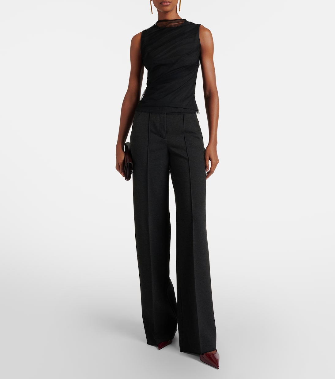 Draped tulle top | Dorothee Schumacher