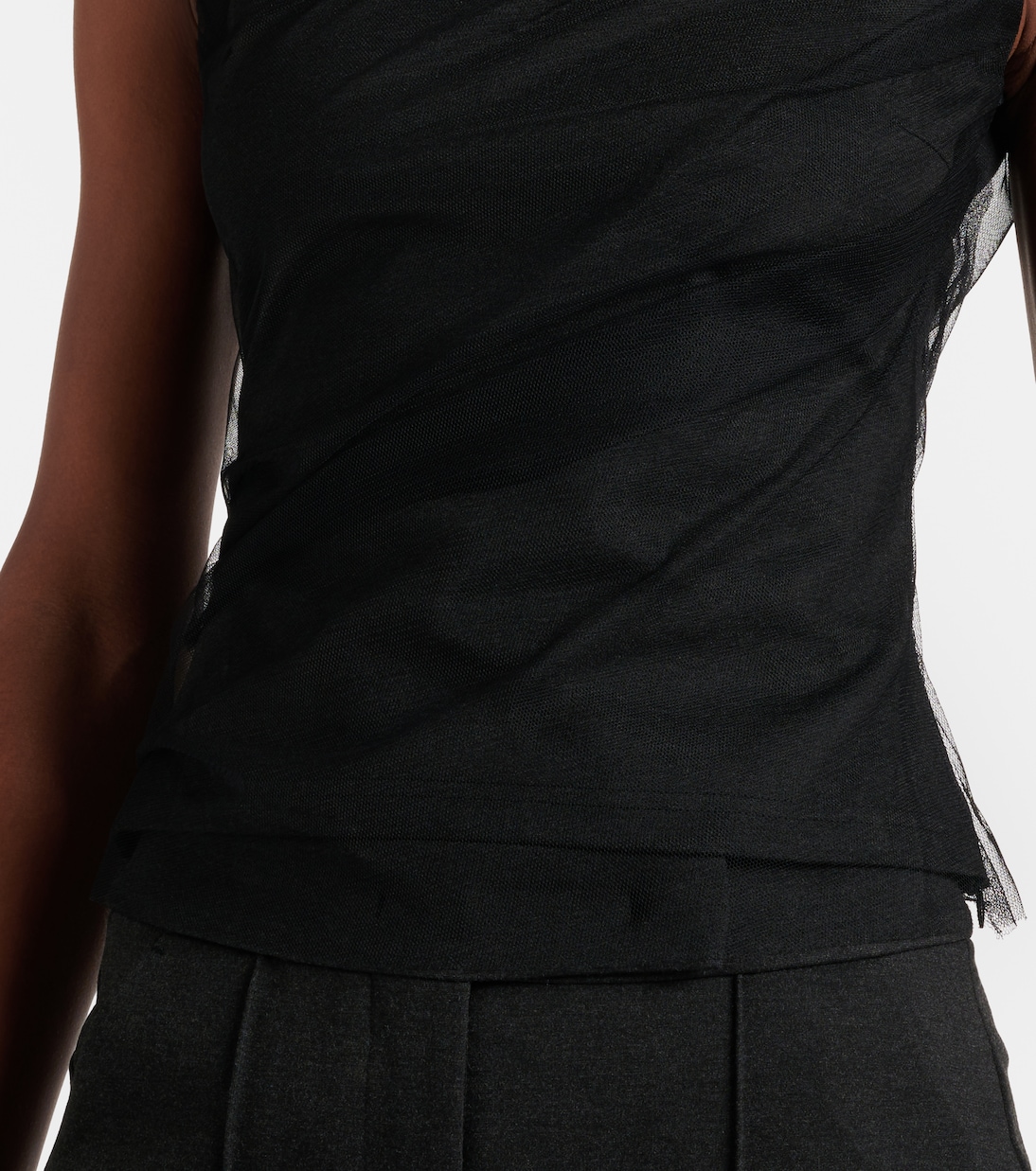 Draped tulle top | Dorothee Schumacher