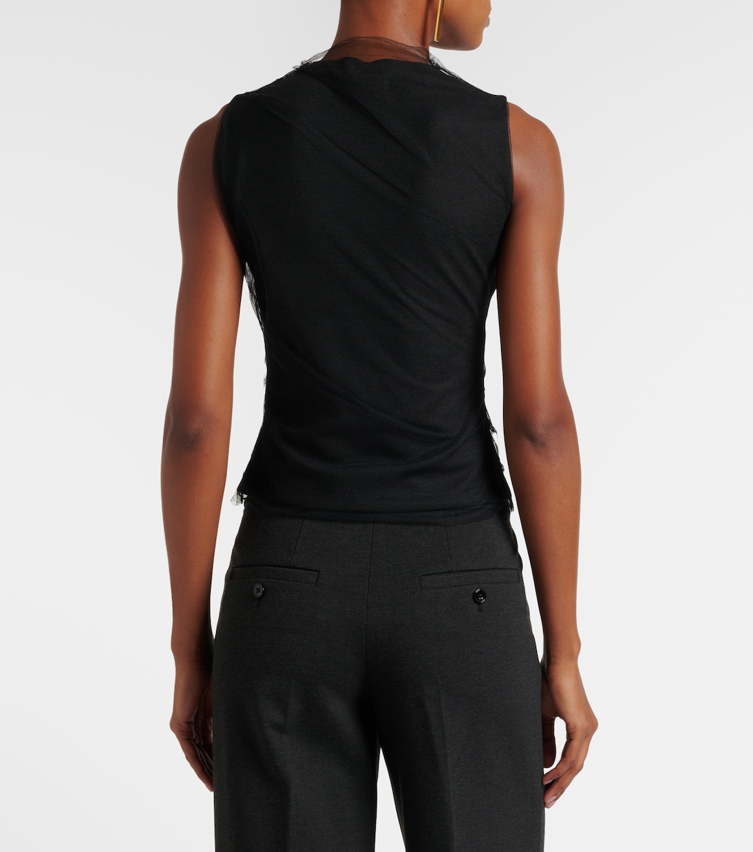 Draped tulle top | Dorothee Schumacher