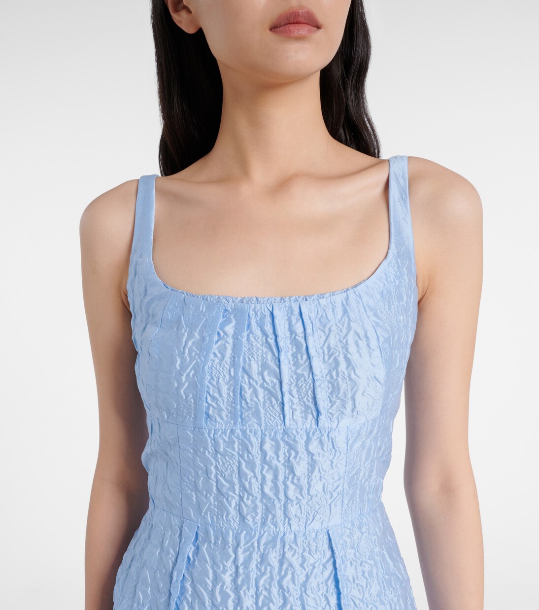 Sharon seersucker gown | Emilia Wickstead