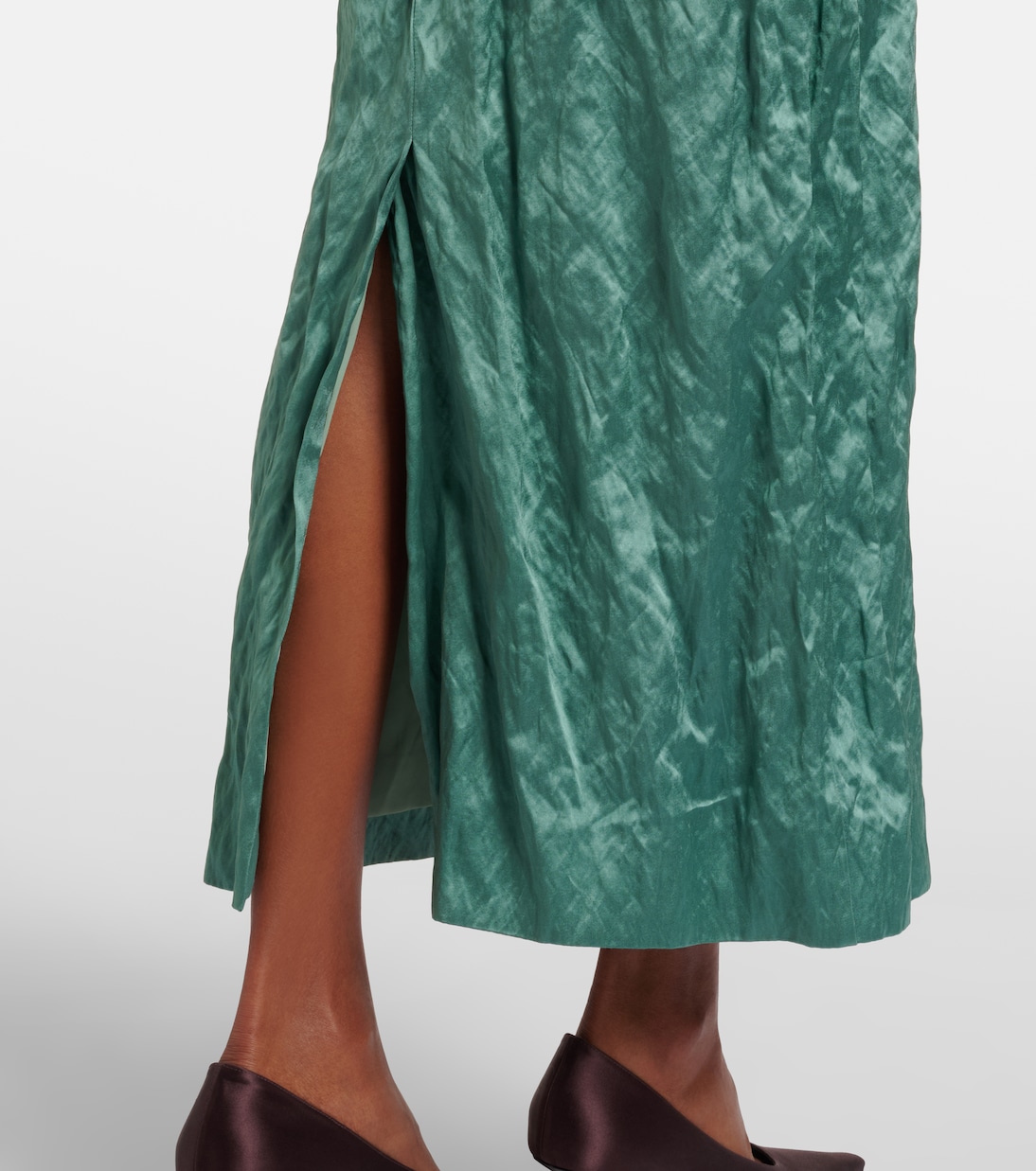 Midikleid aus Satin  | Erdem