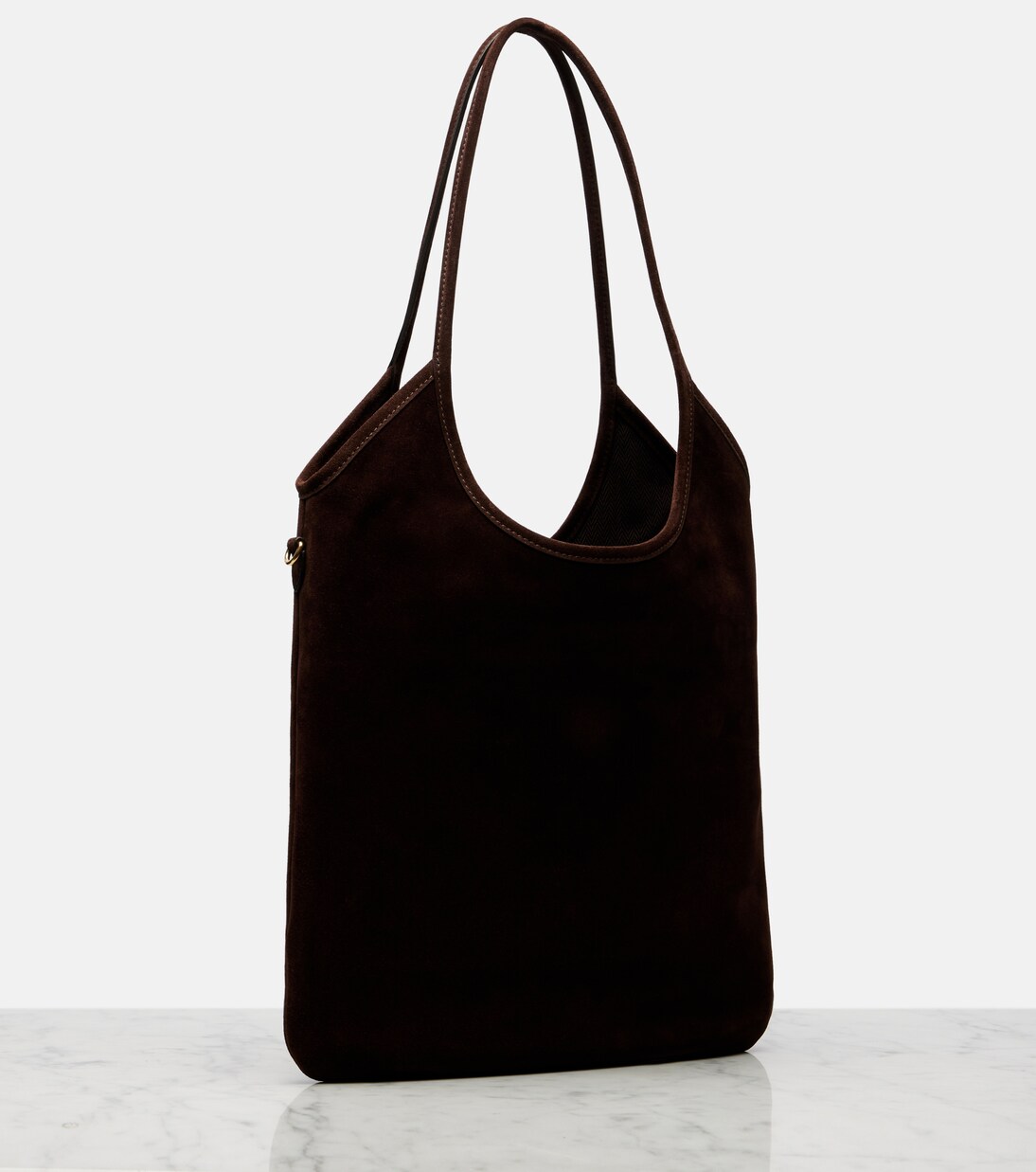 Ivy logo suede shoulder bag | Miu Miu