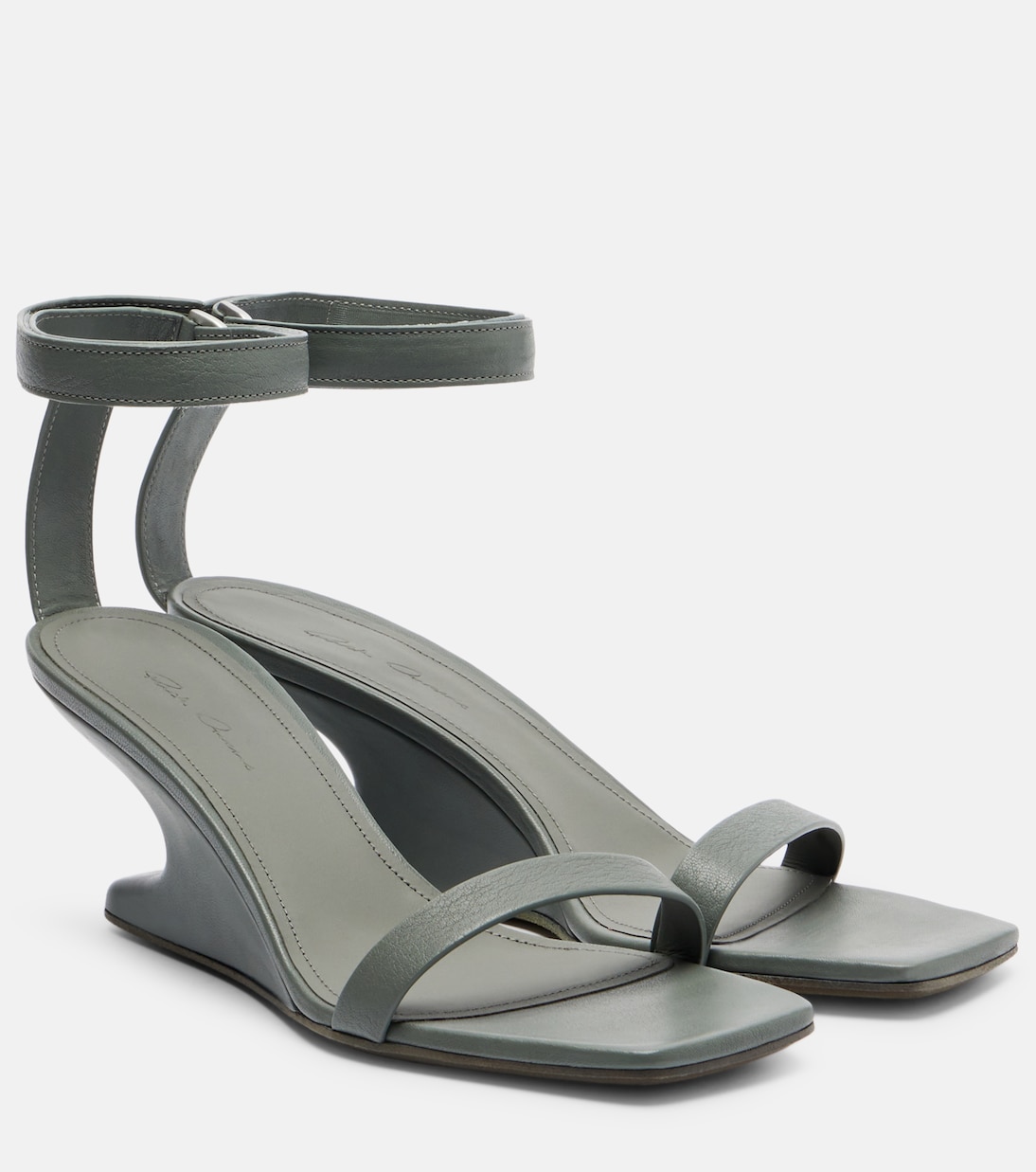 Sandalias Cantilever de piel | Rick Owens