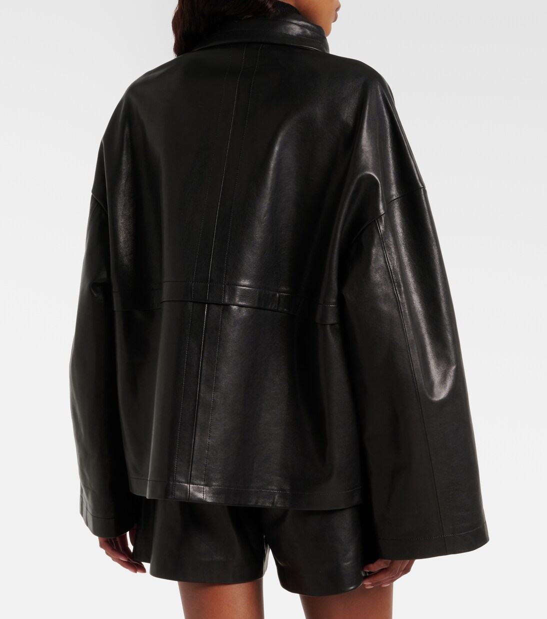 Chaqueta Park de piel | Nour Hammour