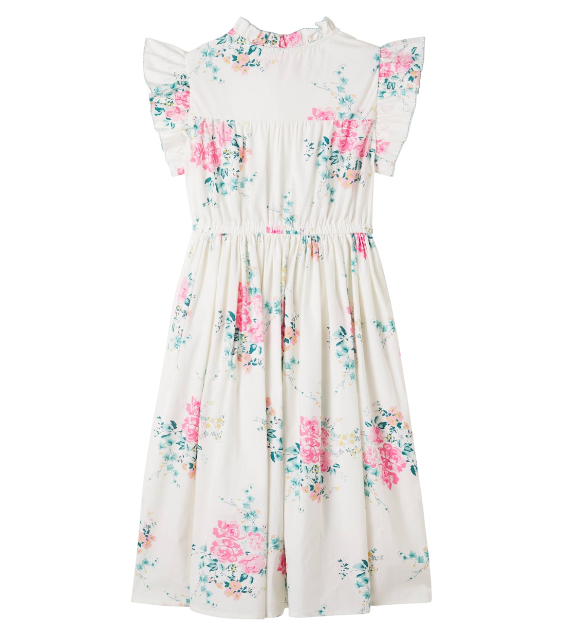 Delphine floral cotton dress | C'era Una Volta