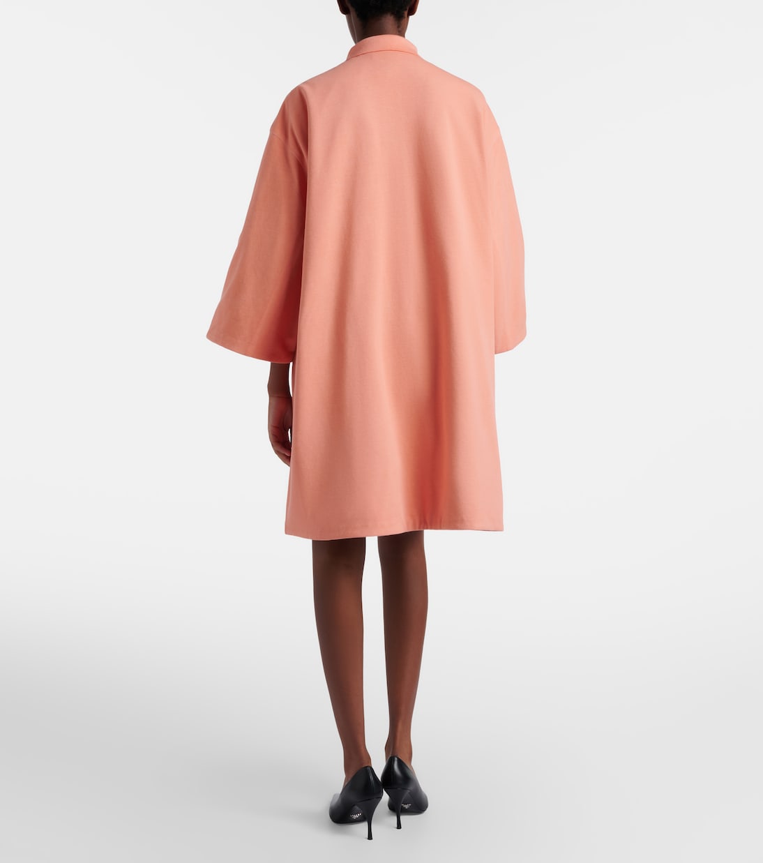 Cotton piqué coat | Prada