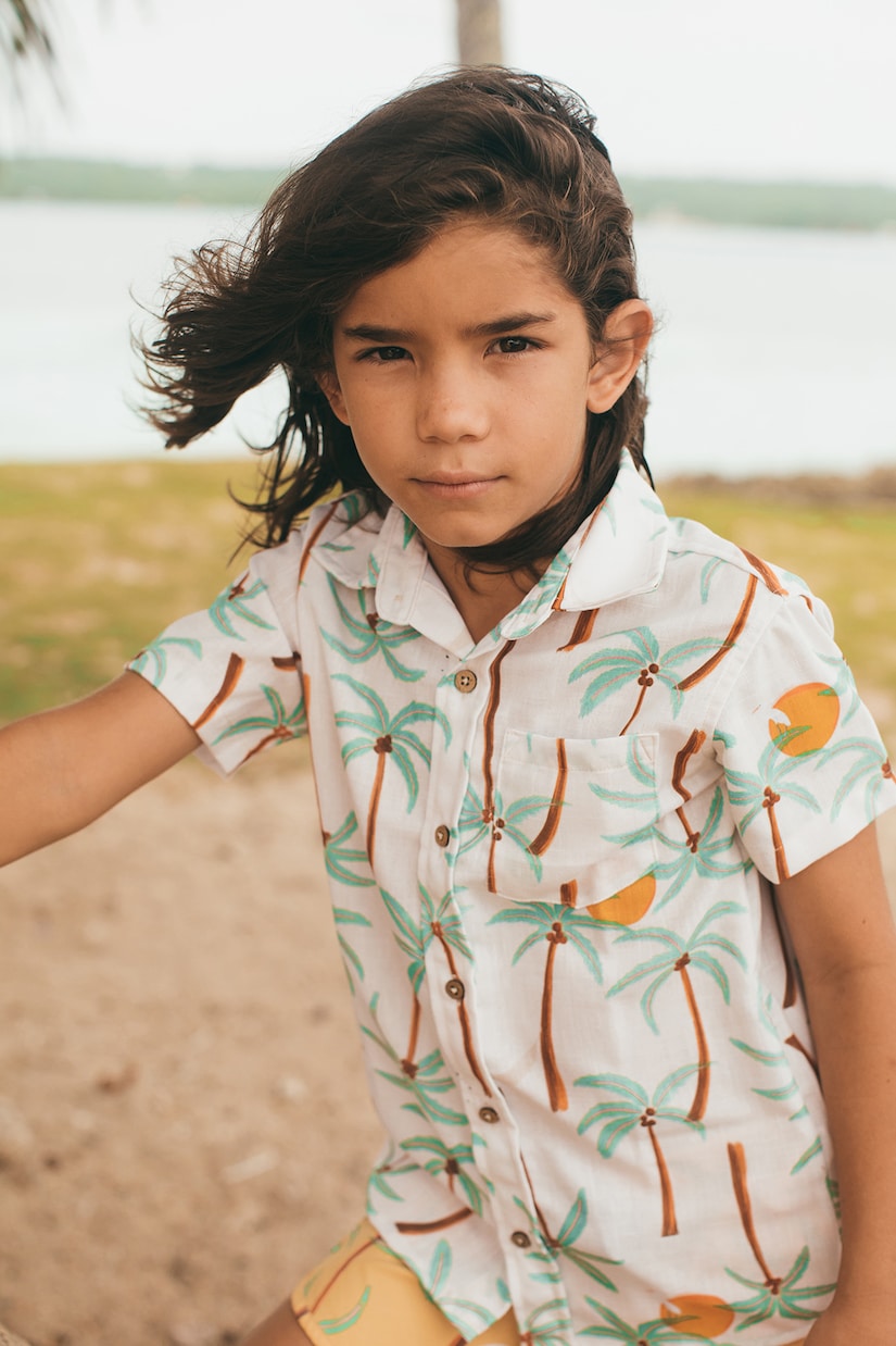 Chemise Guayabera imprimée | Pepita&Me