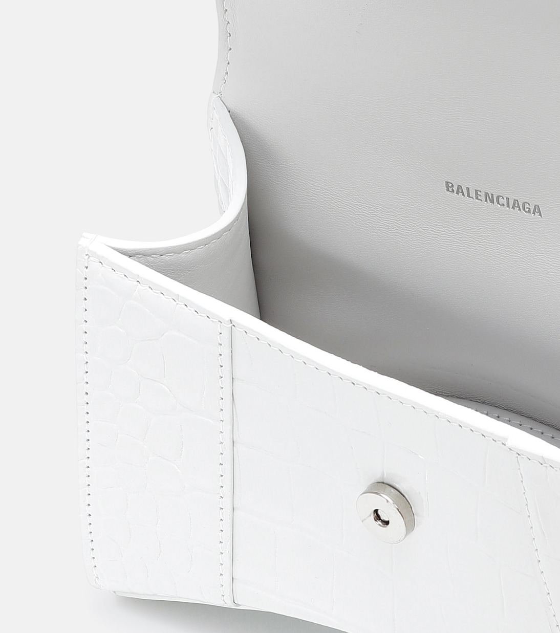 Borsa a tracolla Hourglass XS in pelle stampata | Balenciaga