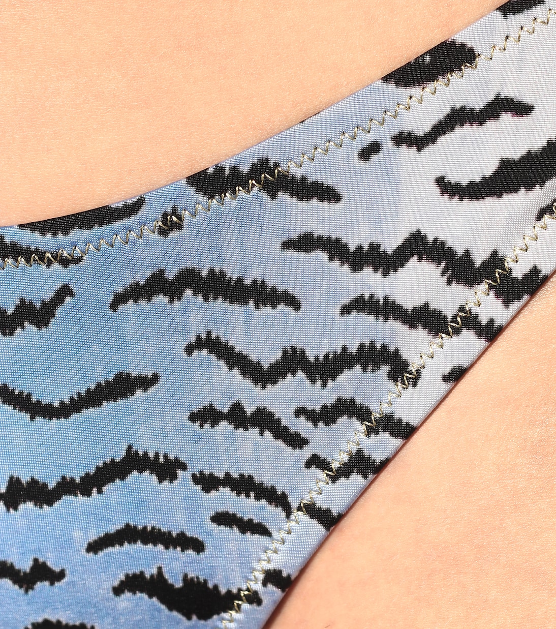 Slip bikini Selvaggia a stampa zebra | Reina Olga