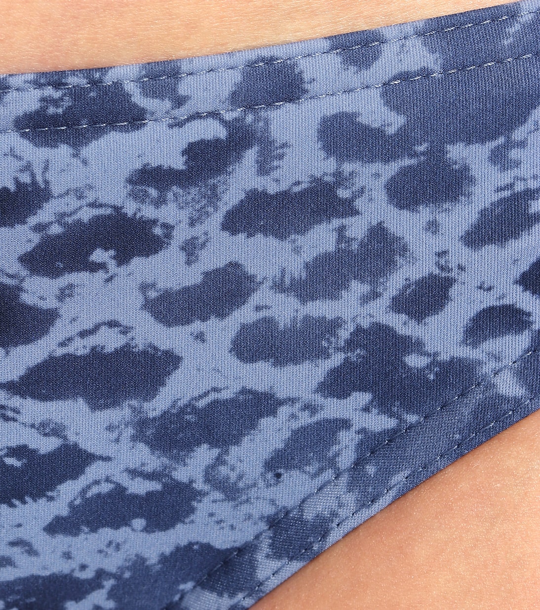 Bree snakeskin-print bikini bottoms | Karla Colletto