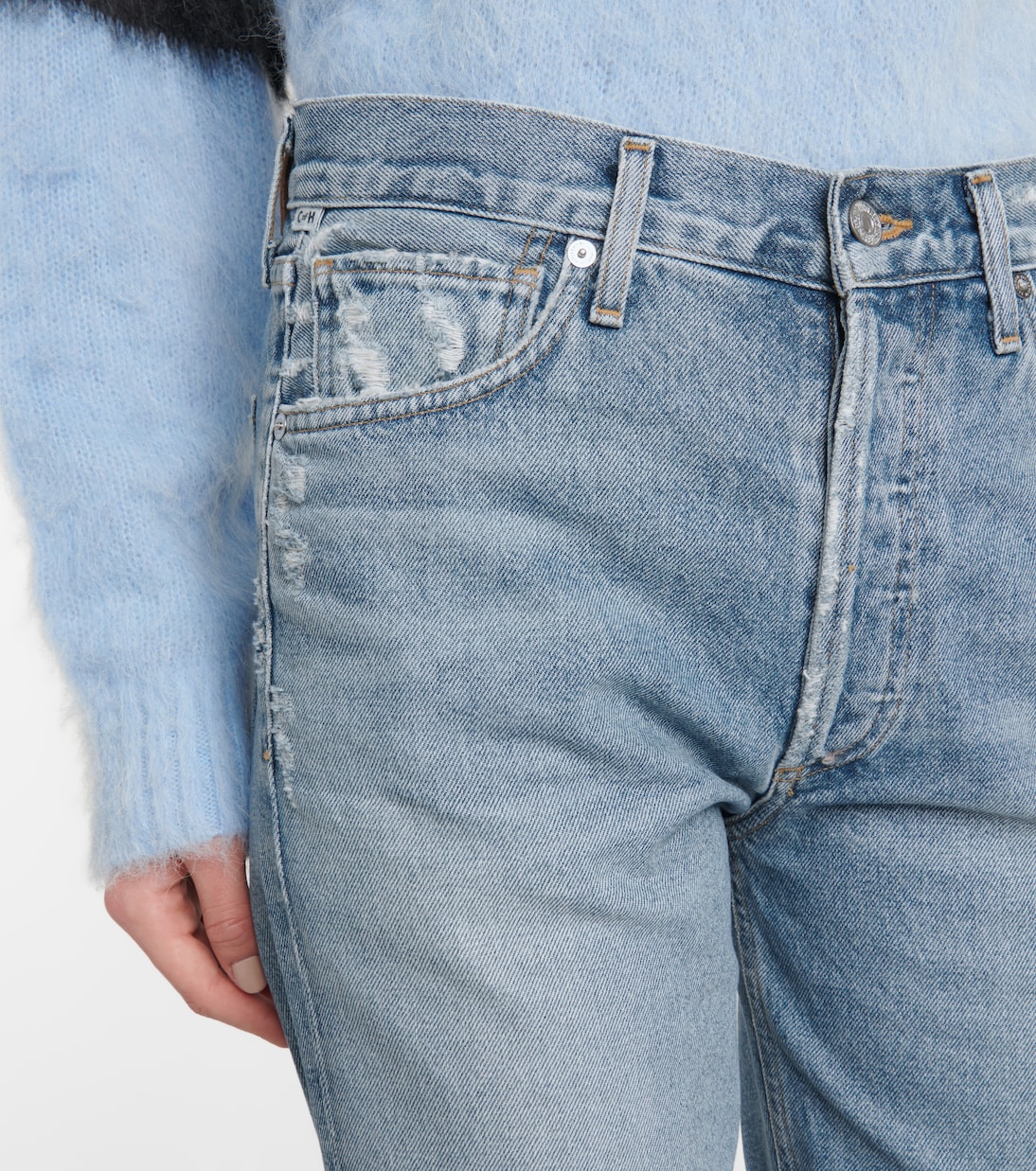 Charlotte high-rise straight jeans | Citizens of Humanity