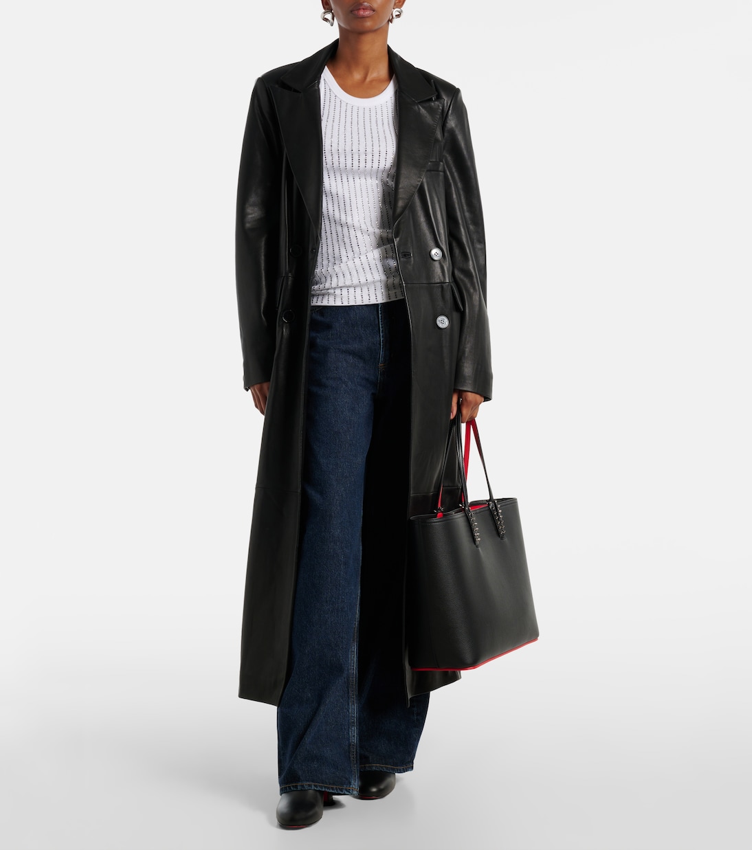 Bottines Turela 55 en cuir | Christian Louboutin