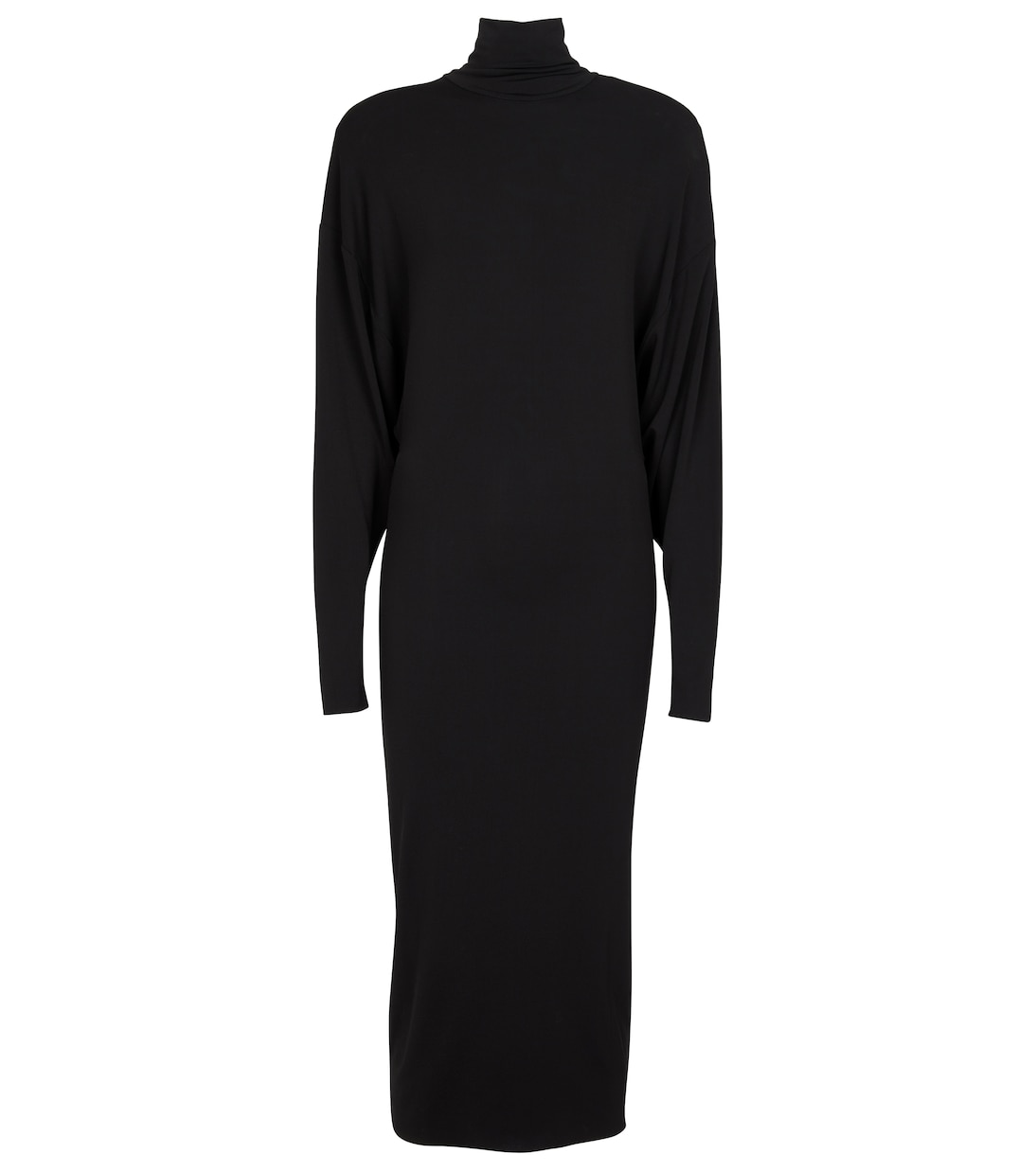 Turtleneck stretch-jersey midi dress | Alexandre Vauthier
