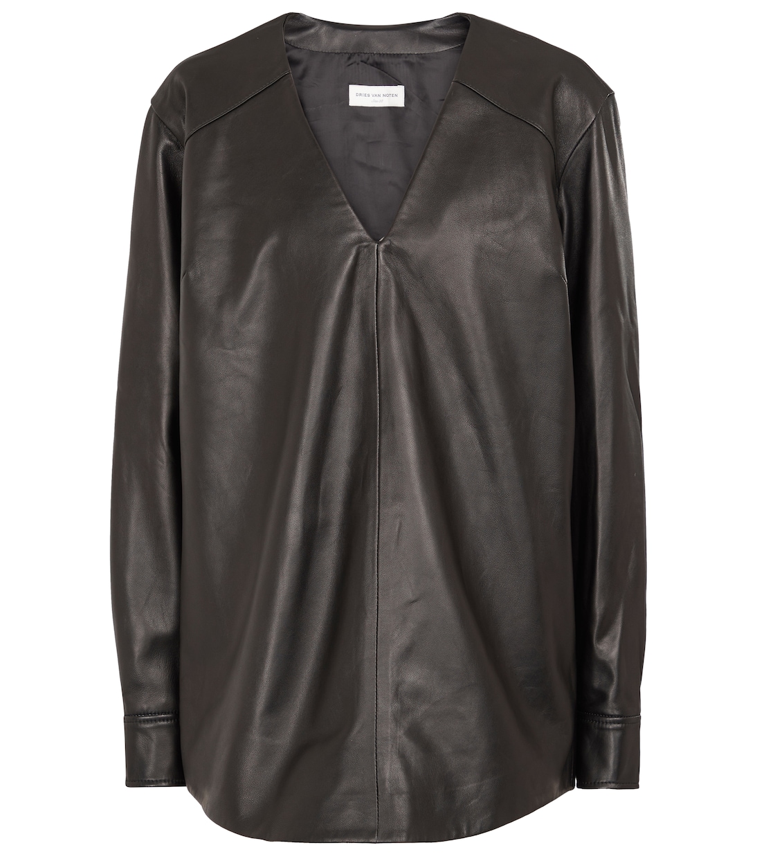 Top en cuir | Dries Van Noten