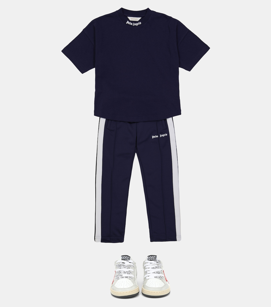 Camiseta de algodón con logo | Palm Angels Kids