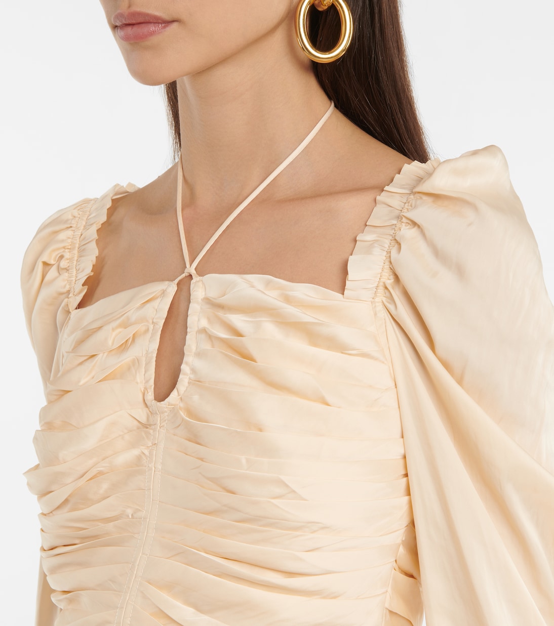 Bluse Mirelle aus Satin | Ulla Johnson