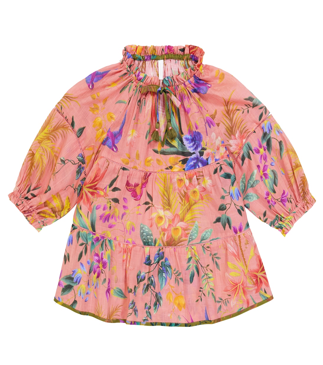 Bluse Tropicana aus Baumwolle | Zimmermann Kids